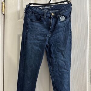 American Eagle Outfitters Blue Skinny Jeans Classic Style